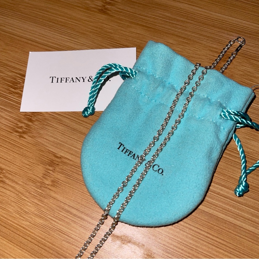 Tiffany & Co. 14 Inch Silver Chain